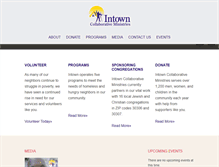 Tablet Screenshot of intowncm.org
